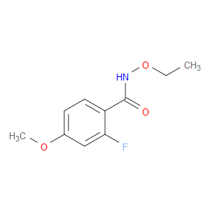 N-Ethoxy-2-fluoro-4-methoxybenzamide