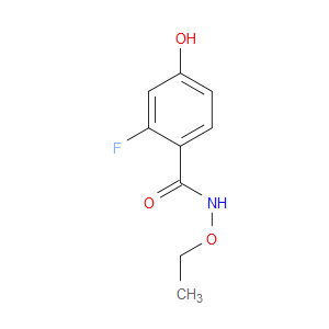 N-Ethoxy-2-fluoro-4-hydroxybenzamide