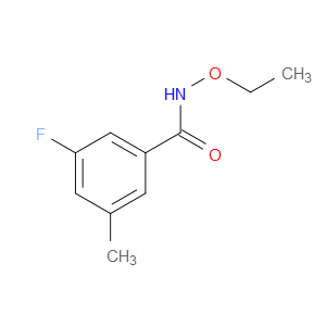 N-Ethoxy-3-fluoro-5-methylbenzamide