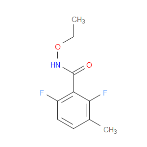 N-Ethoxy-2,6-difluoro-3-methylbenzamide