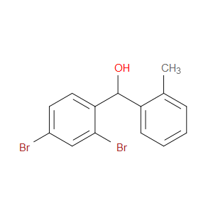 2,4-Dibromo-α-(2-methylphenyl)benzenemethanol