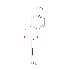 Benzaldehyde, 2-(2-butyn-1-yloxy)-5-methyl-