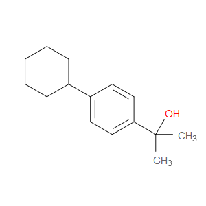 2-(4-cyclohexylphenyl)propan-2-ol