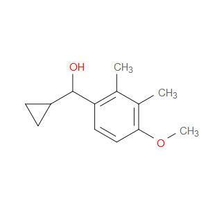 cyclopropyl(4-methoxy-2,3-dimethylphenyl)methanol