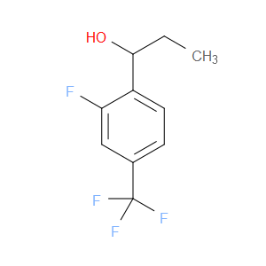 1-(2-fluoro-4-(trifluoromethyl)phenyl)propan-1-ol
