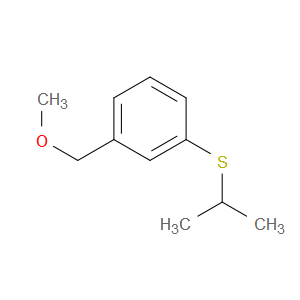 isopropyl(3-(methoxymethyl)phenyl)sulfane