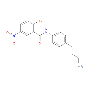 2-bromo-N-(4-butylphenyl)-5-nitrobenzamide