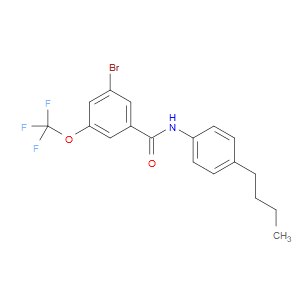 Benzamide, 3-bromo-N-(4-butylphenyl)-5-(trifluoromethoxy)-