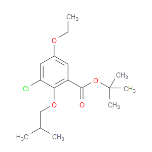 tert-butyl 3-chloro-5-ethoxy-2-isobutoxybenzoate