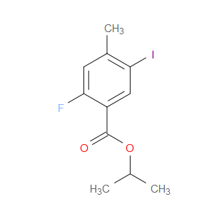 isopropyl 2-fluoro-5-iodo-4-methylbenzoate