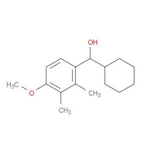 cyclohexyl(4-methoxy-2,3-dimethylphenyl)methanol