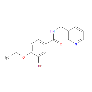 3-Bromo-4-ethoxy-N-(3-pyridinylmethyl)benzamide