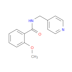 Benzamide, 2-methoxy-N-(4-pyridinylmethyl)-