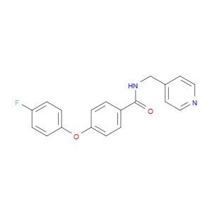 4-(4-Fluorophenoxy)-N-(4-pyridinylmethyl)benzamide