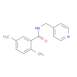 2,5-Dimethyl-N-(4-pyridinylmethyl)benzamide