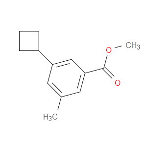 methyl 3-cyclobutyl-5-methylbenzoate