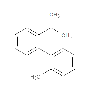 2-Methyl-2'-(1-methylethyl)-1,1'-biphenyl