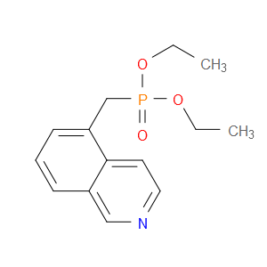 diethyl (isoquinolin-5-ylmethyl)phosphonate