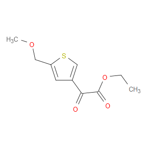Ethyl 5-(methoxymethyl)-α-oxo-3-thiopheneacetate