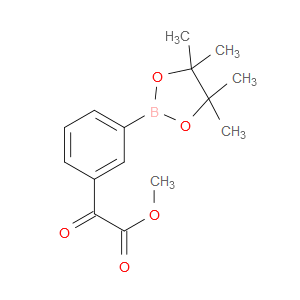 Methyl α-oxo-3-(4,4,5,5-tetramethyl-1,3,2-dioxaborolan-2-yl)benzeneacetate