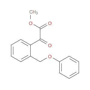 Methyl α-oxo-2-(phenoxymethyl)benzeneacetate