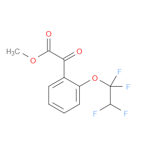 Methyl α-oxo-2-(1,1,2,2-tetrafluoroethoxy)benzeneacetate