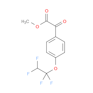 Methyl α-oxo-4-(1,1,2,2-tetrafluoroethoxy)benzeneacetate