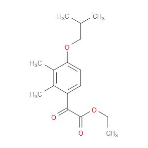 Ethyl 2,3-dimethyl-4-(2-methylpropoxy)-α-oxobenzeneacetate