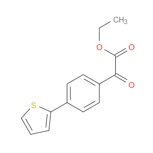 Ethyl α-oxo-4-(2-thienyl)benzeneacetate