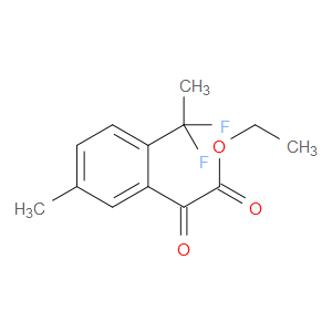 Ethyl 2-(1,1-difluoroethyl)-5-methyl-α-oxobenzeneacetate