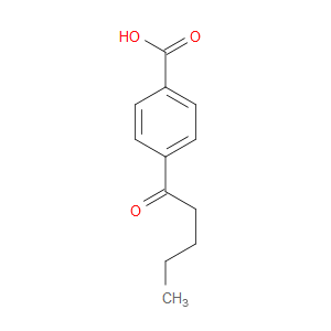 4-(1-Oxopentyl)benzoic acid