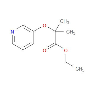 Ethyl 2-methyl-2-(3-pyridinyloxy)propanoate