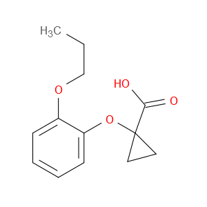 1-(2-Propoxyphenoxy)cyclopropanecarboxylic acid