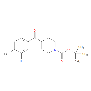 1,1-Dimethylethyl 4-(3-fluoro-4-methylbenzoyl)-1-piperidinecarboxylate