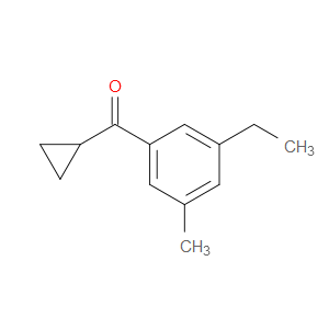 cyclopropyl(3-ethyl-5-methylphenyl)methanone