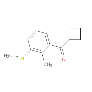 cyclobutyl(2-methyl-3-(methylthio)phenyl)methanone