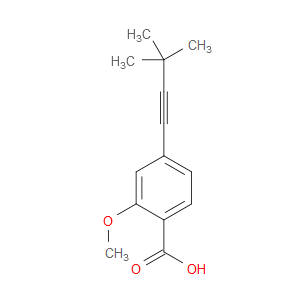 4-(3,3-Dimethyl-1-butyn-1-yl)-2-methoxybenzoic acid
