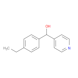 α-(4-Ethylphenyl)-4-pyridinemethanol