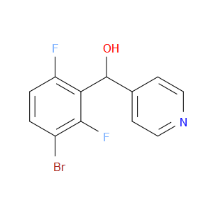 α-(3-Bromo-2,6-difluorophenyl)-4-pyridinemethanol