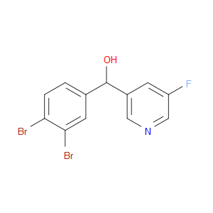 α-(3,4-Dibromophenyl)-5-fluoro-3-pyridinemethanol