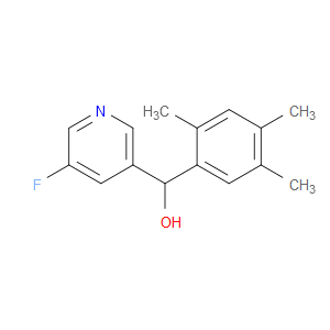 5-Fluoro-α-(2,4,5-trimethylphenyl)-3-pyridinemethanol