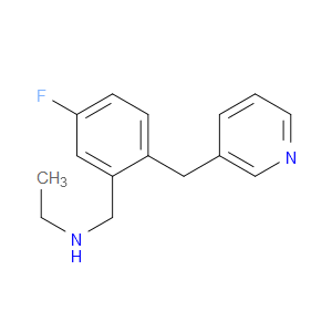 N-Ethyl-5-fluoro-2-(3-pyridinylmethyl)benzenemethanamine
