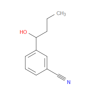 3-(1-hydroxybutyl)benzonitrile