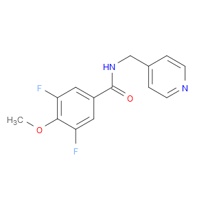 Benzamide, 3,5-difluoro-4-methoxy-N-(4-pyridinylmethyl)-