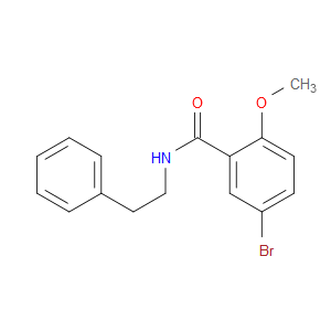5-Bromo-2-methoxy-N-(2-phenylethyl)benzamide
