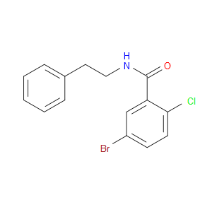 5-Bromo-2-chloro-N-(2-phenylethyl)benzamide