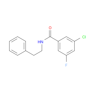 Benzamide, 3-chloro-5-fluoro-N-(2-phenylethyl)-