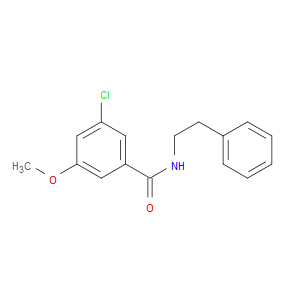 Benzamide, 3-chloro-5-methoxy-N-(2-phenylethyl)-