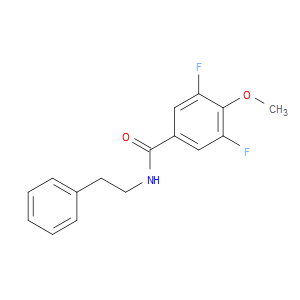 Benzamide, 3,5-difluoro-4-methoxy-N-(2-phenylethyl)-