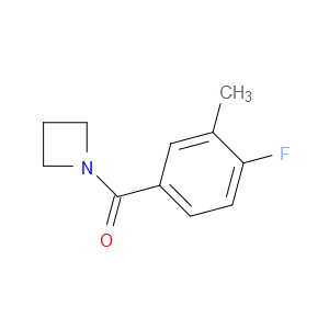 1-Azetidinyl(4-fluoro-3-methylphenyl)methanone